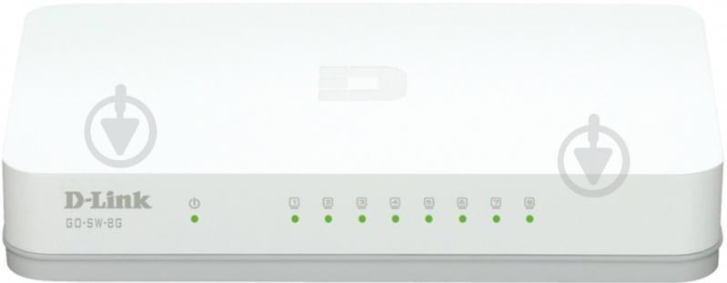 Коммутатор D-Link GO-SW-8G/E 8xGE - фото 1