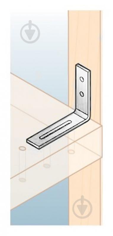 Уголок универсальный регулируемый Профсталь ассиметричный 65x80x20 мм 3 мм 20 шт. белый цинк - фото 3 Уголок универсальный регулируемый Профсталь ассиметричный 65x80x20 мм 3 мм 20 шт. белый цинк - фото 3