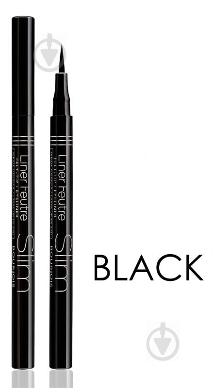 Підводка-фломастер Bourjois LINER FEUTRE SLIM чорний 0,8 мл - фото 3