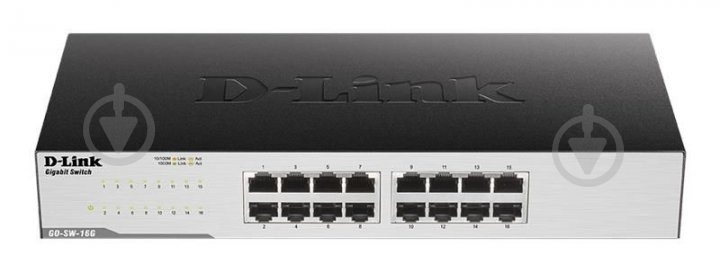 Комутатор D-Link GO-SW-16G/E 16xGE - фото 1 Комутатор D-Link GO-SW-16G/E 16xGE - фото 1