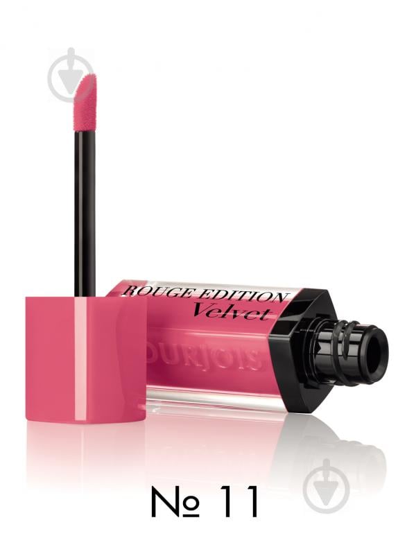 Помада рідка Bourjois Rouge Edition Velvet №11 So Hap’pink 7,7 мл - фото 2