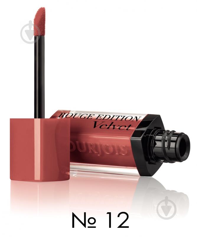 Помада рідка Bourjois Rouge Edition Velvet №12 Beau Brun 7,7 мл - фото 2