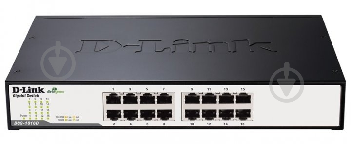 Коммутатор D-Link DGS-1016D/E - фото 1