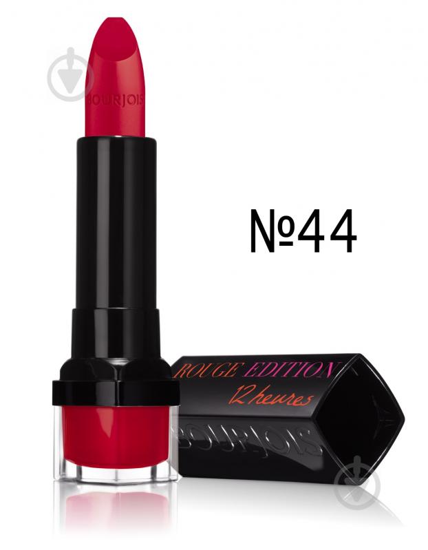 Помада губная Bourjois Rouge Edition 12h стойкая №44 Red Belle 3,5 г - фото 2