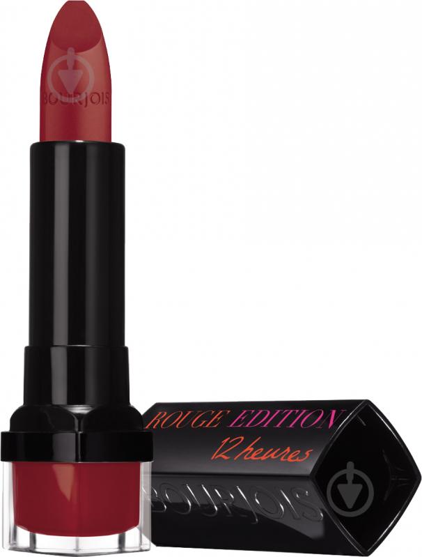 Помада губна Bourjois Rouge Edition 12h стійка №46 Burgund’it 3,5 г - фото 1