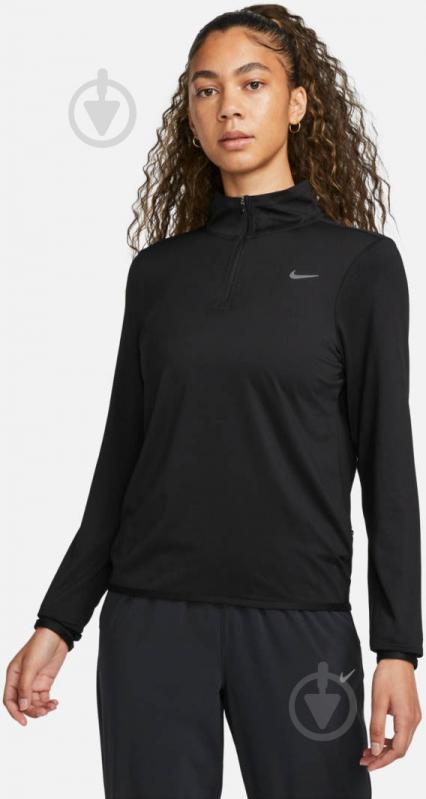 Джемпер Nike W NK SWIFT ELMNT DF UV HZ TOP FB4316-010 р.XL чорний - фото 1