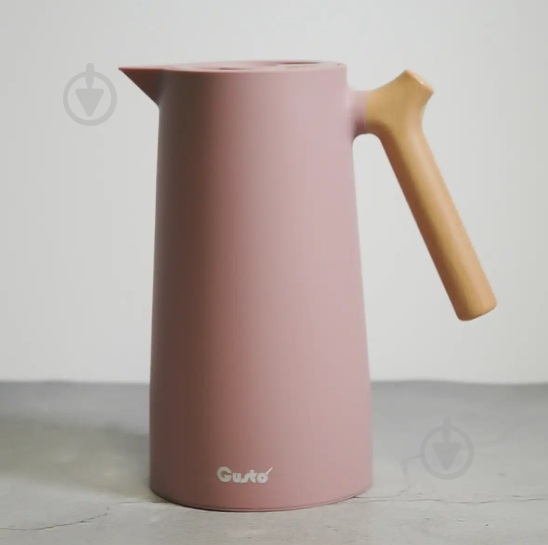 Термокувшин Gusto Погожий день розовый 1 л - фото 2 Термокувшин Gusto Погожий день розовый 1 л - фото 2