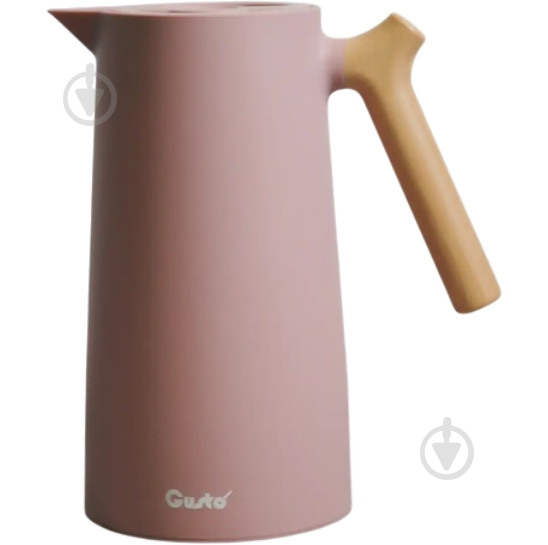 Термокувшин Gusto Погожий день розовый 1 л - фото 1 Термокувшин Gusto Погожий день розовый 1 л - фото 1