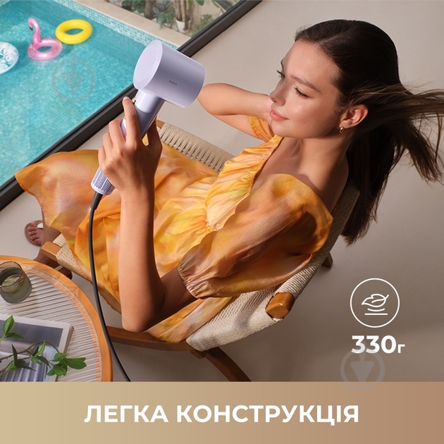 Фен MOVA Turbo White (AHD11C-WH) - фото 3