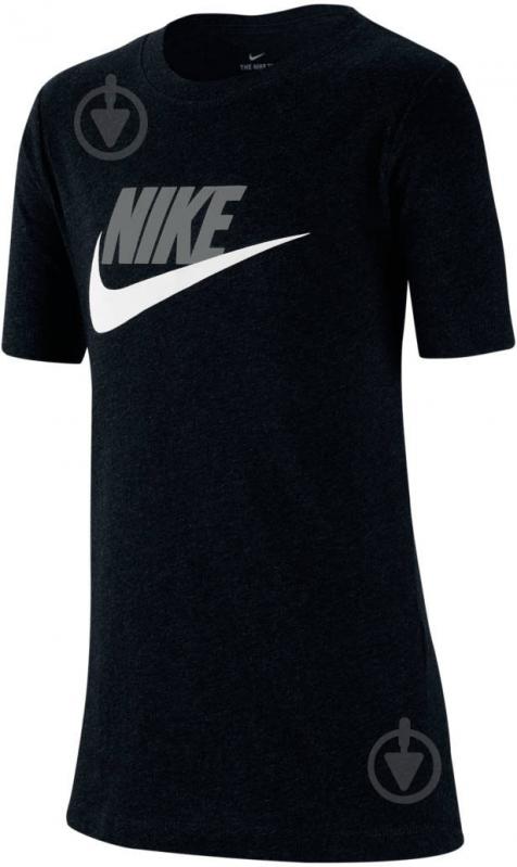 Футболка Nike K NSW TEE FUTURA ICON TD AR5252-013 р.M черный - фото 5