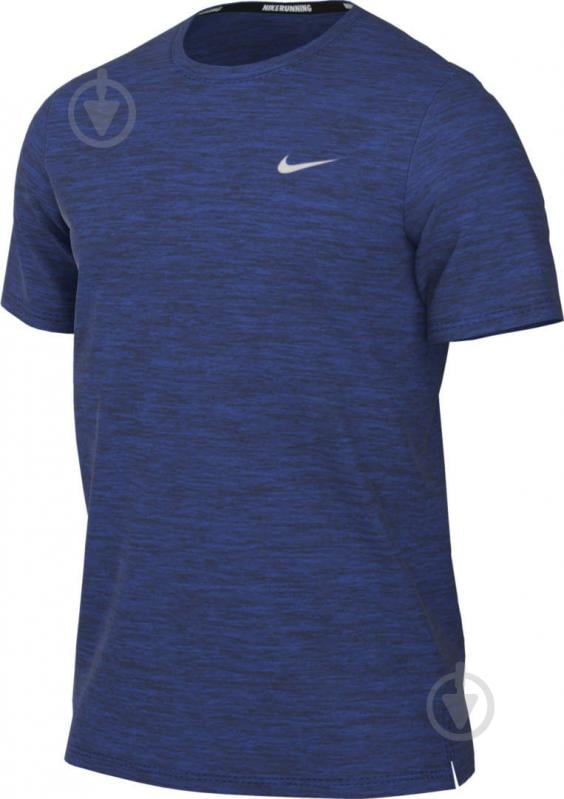 Футболка Nike M NK DF UV MILER SS DV9315-480 р.2XL синій - фото 7