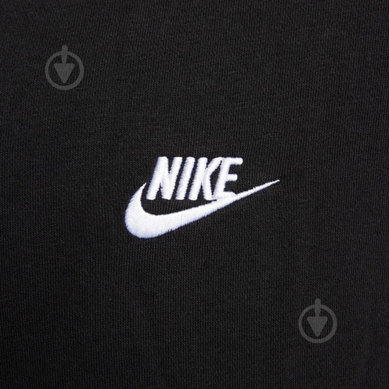 Джемпер Nike W NSW CLUB FLC FZ HOODIE STD DQ5471-010 р.2XL-T черный - фото 1