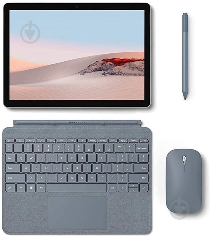 Клавиатура Microsoft Surface Pro 7/7+ Signature Type Cover (FFQ-00141) grey - фото 4