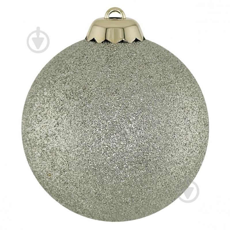 Елочная игрушка MIS LT Шар d 100 мм шампань - фото 1 Елочная игрушка MIS LT Шар d 100 мм шампань - фото 1