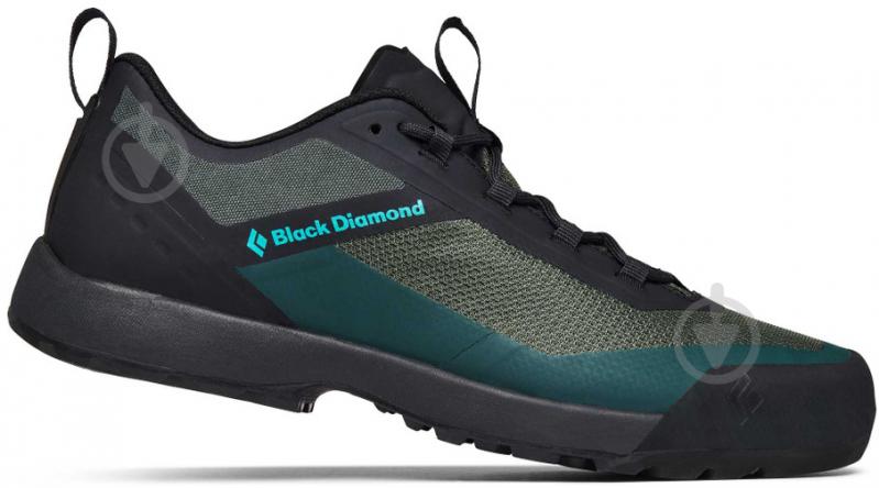 Кроссовки мужские демисезонные Black Diamond M MISSION LT 2 APPROACH BD5800469367 р.42,5 черно-зеленые - фото 1