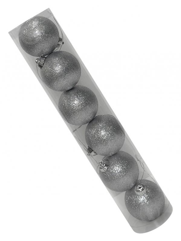 Набір ялинкових куль MIS LT №3 d 60 мм 6 шт./уп. - фото 1 Набір ялинкових куль MIS LT №3 d 60 мм 6 шт./уп. - фото 1