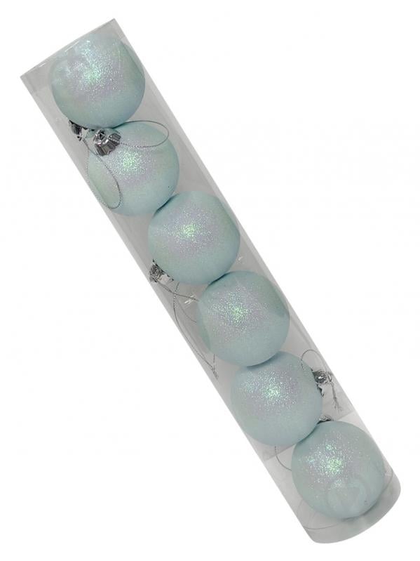 Набор елочных шаров MIS LT №4 d 60 мм 6 шт./уп. - фото 1 Набор елочных шаров MIS LT №4 d 60 мм 6 шт./уп. - фото 1