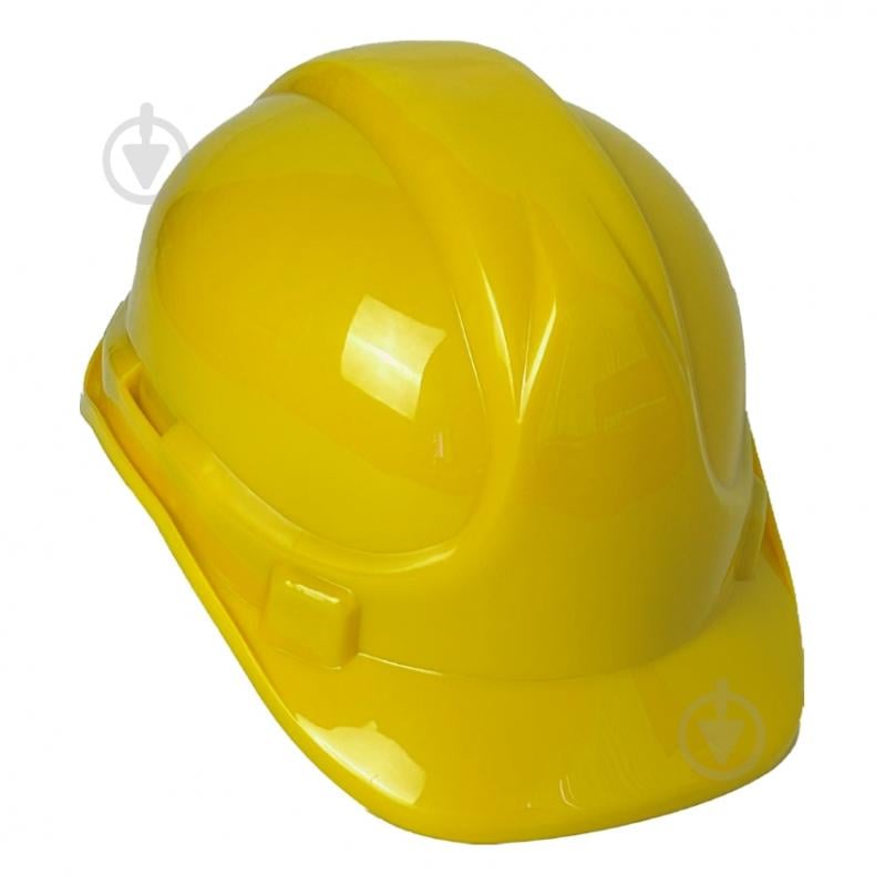 Каска WORKSHOP желтая 53-63 см 5377703403 - фото 1