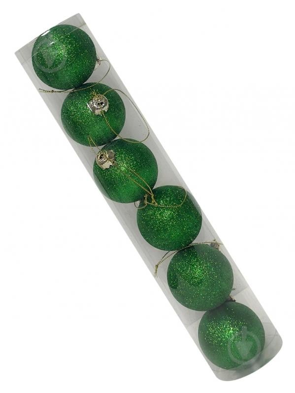 Набор елочных шаров MIS LT №6 d 60 мм 6 шт./уп. - фото 1 Набор елочных шаров MIS LT №6 d 60 мм 6 шт./уп. - фото 1