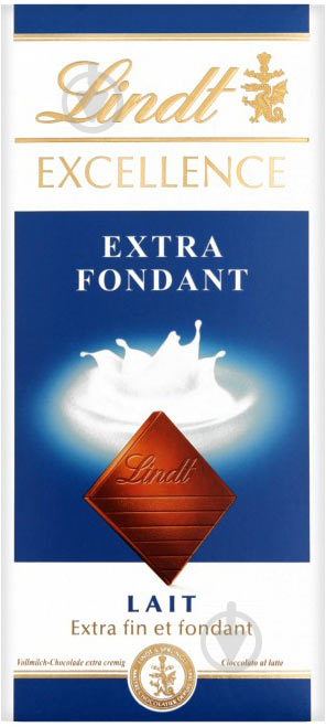 Шоколад LINDT Excellence Extra Creamy 100 г - фото 1