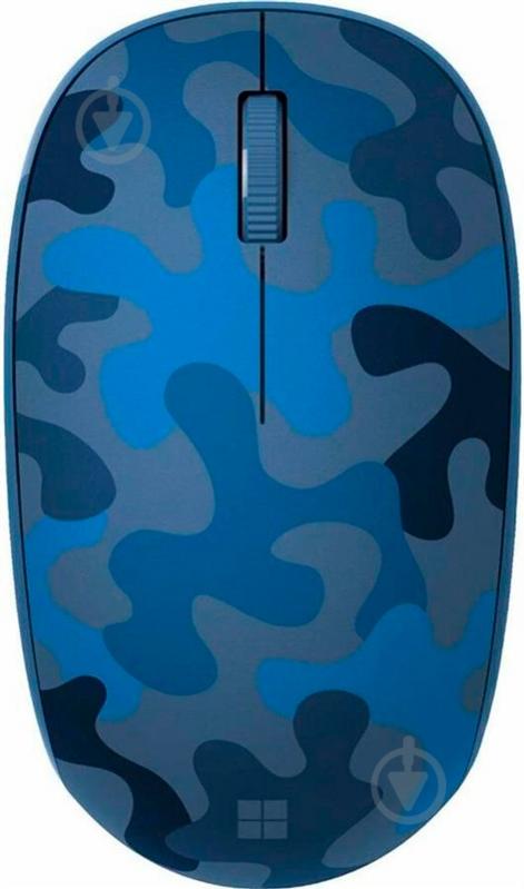 Миша Microsoft Camo SE BT blue camo (8KX-00024) - фото 1