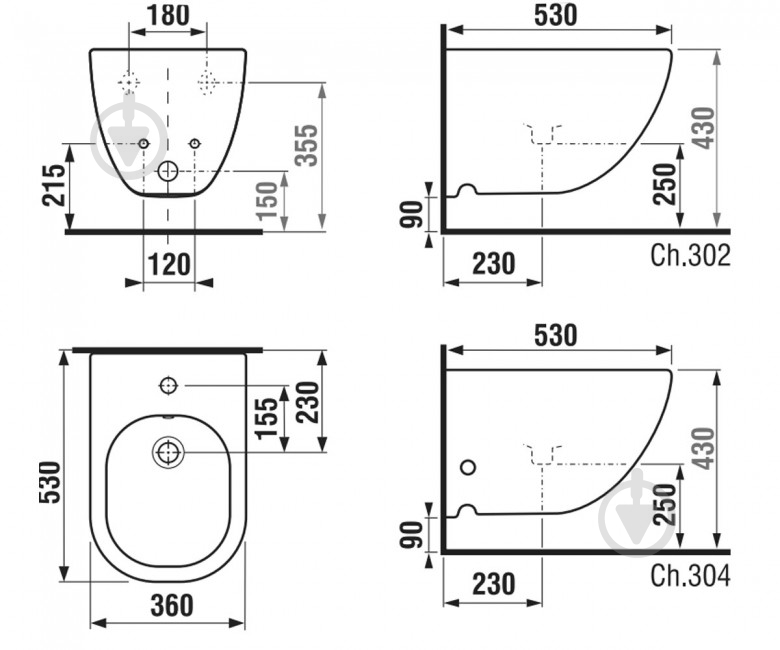 Биде Jika 3171.2 Міо New - фото 2 Биде Jika 3171.2 Міо New - фото 2