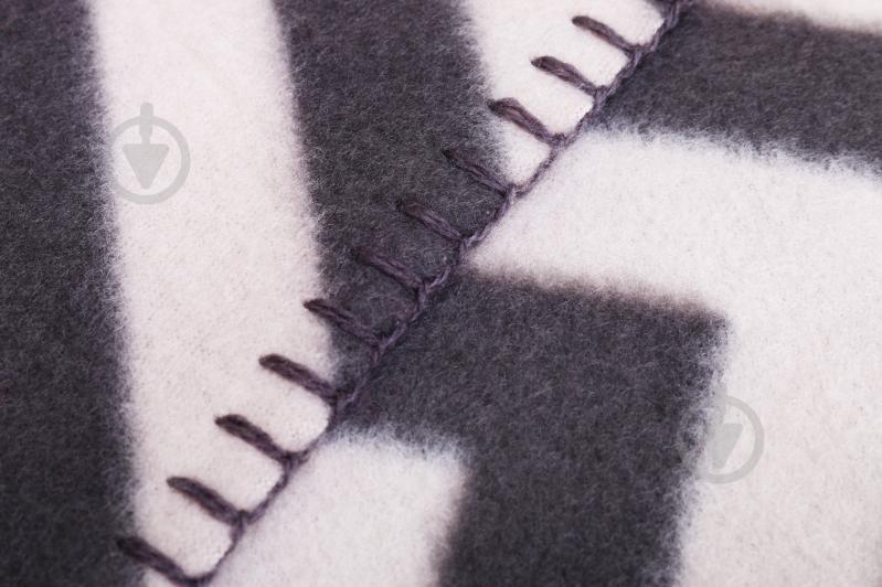 Плед Travel Zigzag 150x180 см серый Luna - фото 3