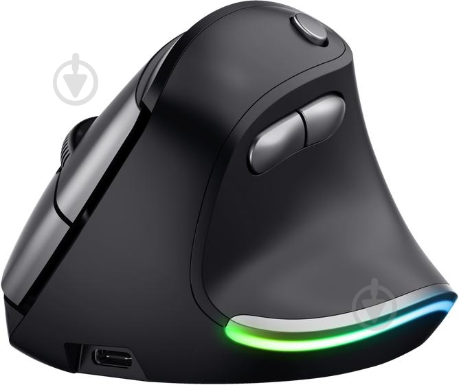 Мышь Trust Bayo WL RGB black (24731) - фото 1