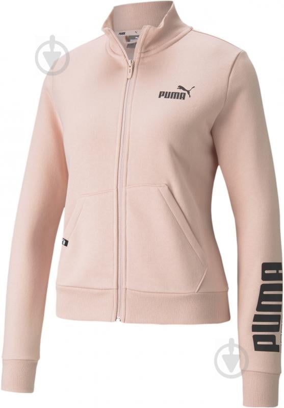 Джемпер Puma POWER Logo Track Jacket 85593136 р. XS рожевий - фото 1