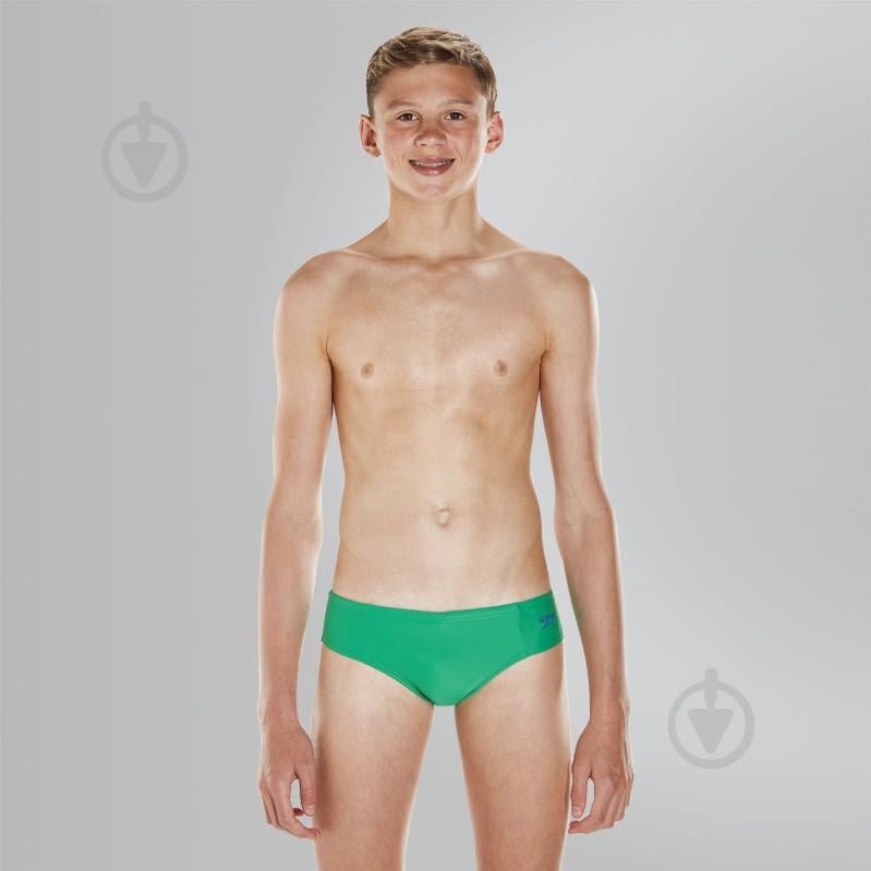 Плавки Speedo Essential Boys Logo Brief 8-05533C219 зеленый - фото 1