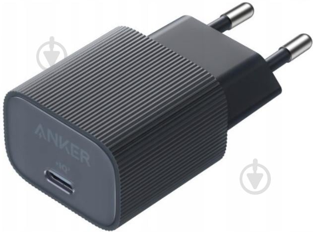 Зарядний пристрій Anker PowerPort 511 Nano IV 30W Black (A2337G11) - фото 1