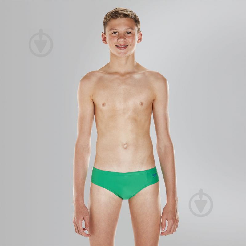 Плавки Speedo Essential Boys Logo Brief 8-05533C219 зеленый - фото 1