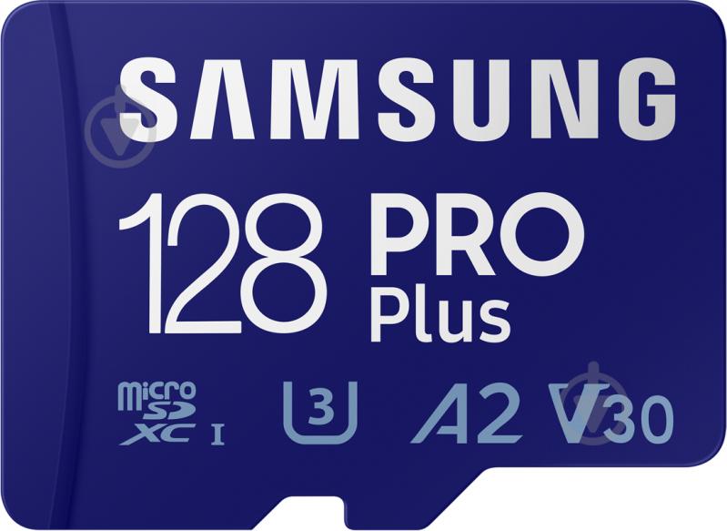 Карта памяти Samsung microSDXC 128 ГБ Class 10 (MB-MD128KA/RU) EVO Plus UHS-I + адаптер - фото 1