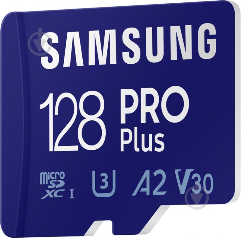 Карта памяти Samsung microSDXC 128 ГБ Class 10 (MB-MD128KA/RU) EVO Plus UHS-I + адаптер - фото 2