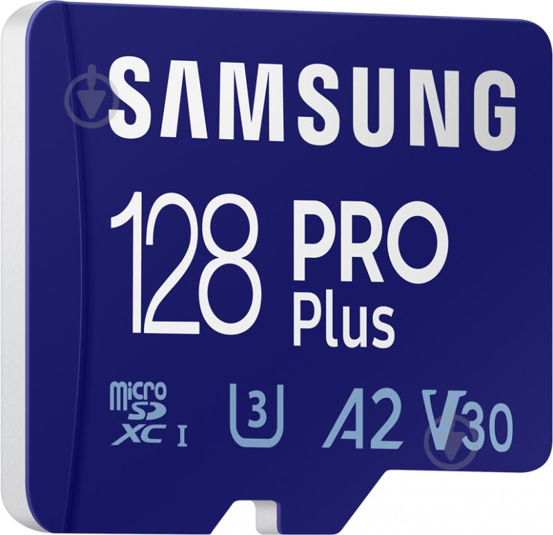 Карта памяти Samsung microSDXC 128 ГБ Class 10 (MB-MD128KA/RU) EVO Plus UHS-I + адаптер - фото 3