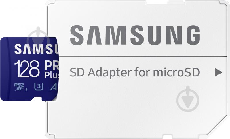 Карта памяти Samsung microSDXC 128 ГБ Class 10 (MB-MD128KA/RU) EVO Plus UHS-I + адаптер - фото 5