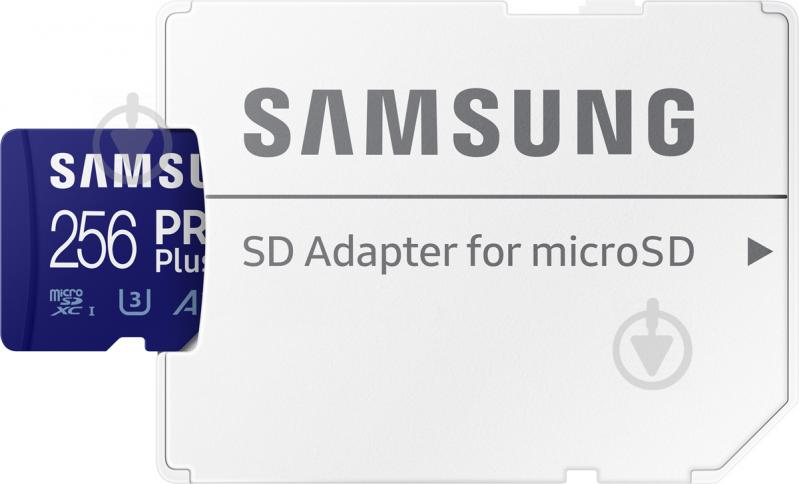 Карта памяти Samsung microSDXC 256 ГБ Class 10 (MB-MD256KA/RU) EVO Plus UHS-I + адаптер - фото 5