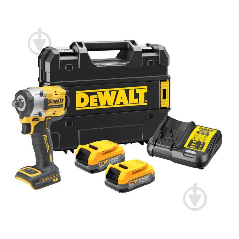 Гайковерт ударный аккумуляторный DeWalt DCF921E2T - фото 3