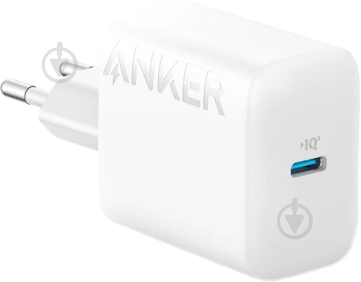 Зарядное устройство Anker PowerPort 312 20W USB-C White (A2347G21) - фото 1