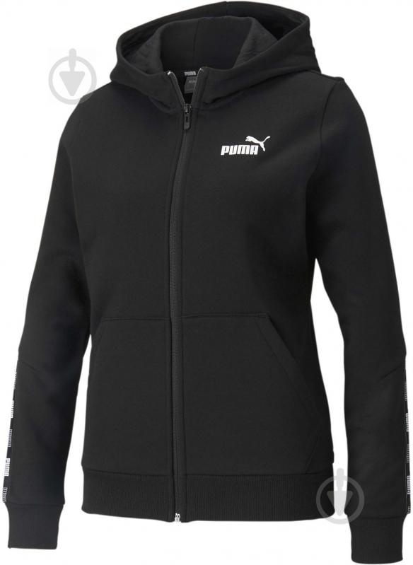 Джемпер Puma POWER Full-Zip Hoodie 58953701 р. S черный - фото 1