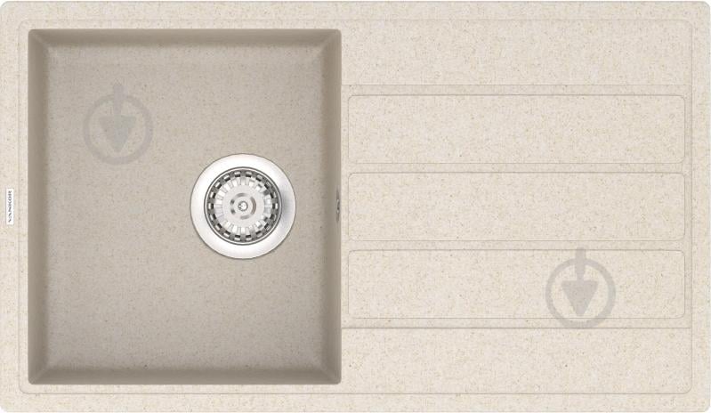 Мойка для кухни Vankor Easy EMP 02.76 Beige - фото 1