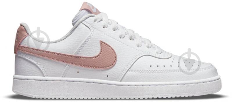 Кроссовки женские демисезонные Nike Court Vision Low Next Nature DH3158-102 р.40,5 белые - фото 1