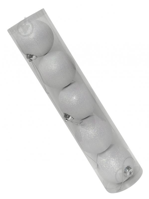 Набор елочных шаров MIS LT №42 d 80 мм 5 шт./уп. - фото 1 Набор елочных шаров MIS LT №42 d 80 мм 5 шт./уп. - фото 1