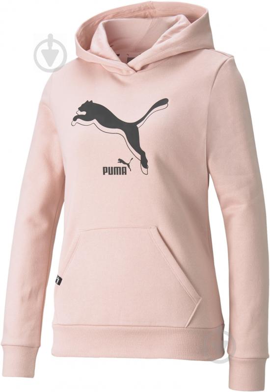 Puma gold hotsell logo hoodie