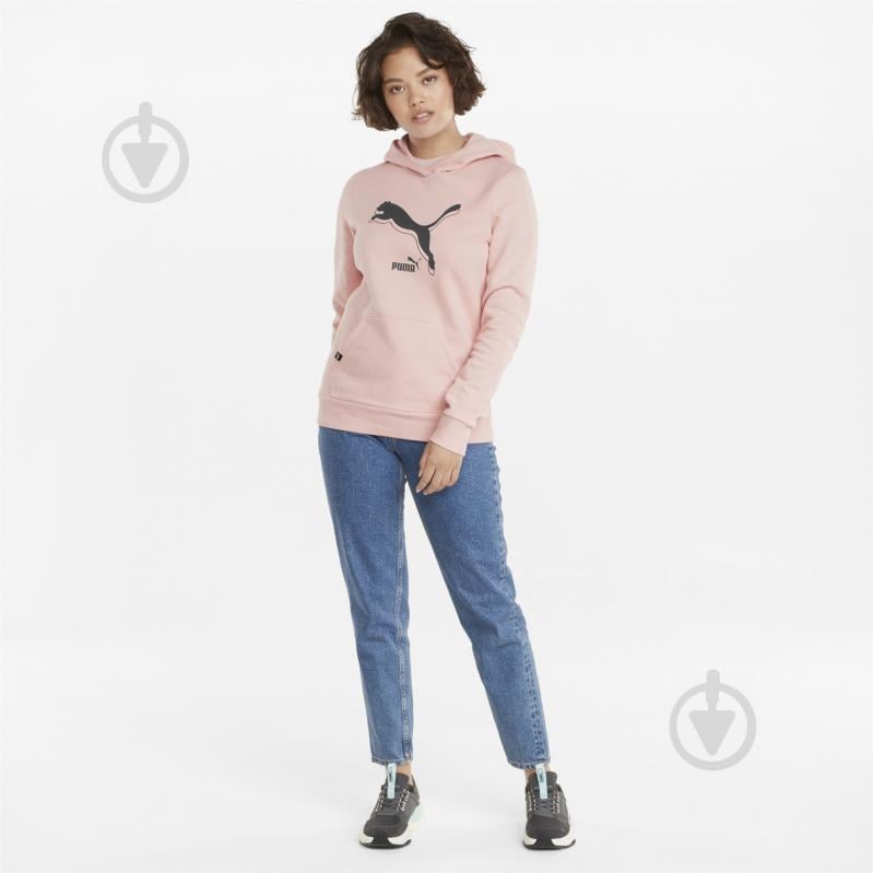 Джемпер Puma POWER Logo Hoodie 58954136 р. XS рожевий - фото 5