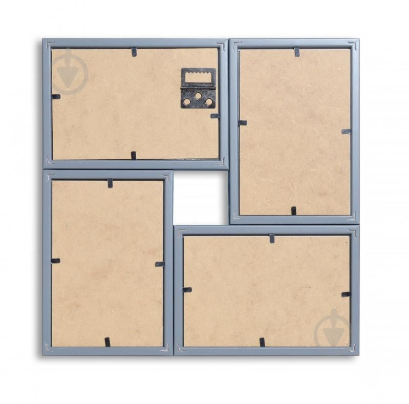 Мультирамка Velista 12B-011-17v 4 фото 10x15 см серый - фото 3