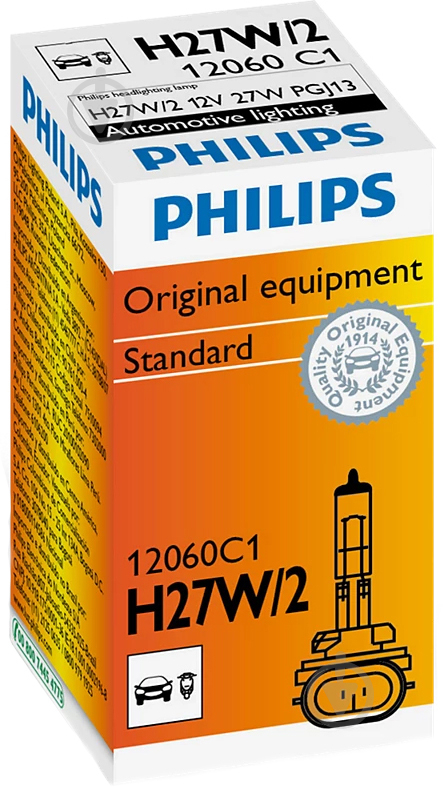 Автолампа галогенна Philips Vision H27W/2 27 Вт 1 шт.(PS 12060 C1) - фото 3