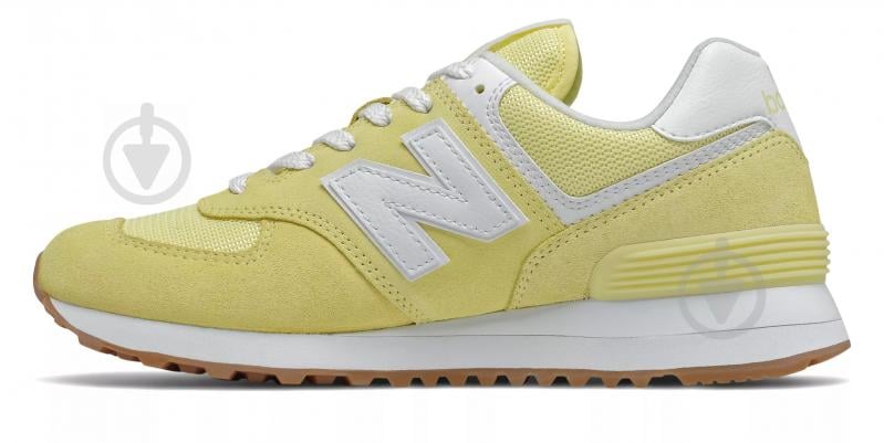 Кросівки жіночі демісезонні New Balance WL574PK2 р.39 жовті - фото 2