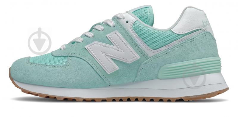 Кроссовки женские демисезонные New Balance WL574PS2 р.37 ментоловые - фото 2