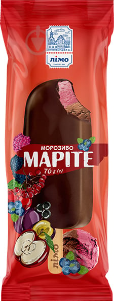 Мороженое эскимо Марите в кондит глазури 70 г 4820005926275 - фото 1